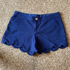 Lilly Pulitzer Navy Buttercup Shorts